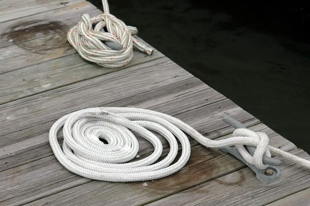 sailboat rope anchor