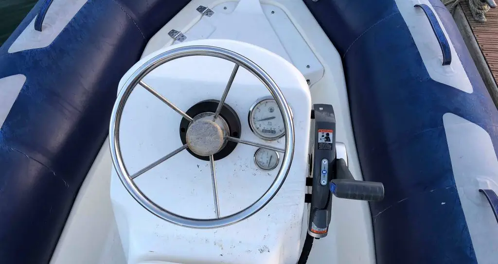 boat steering system
