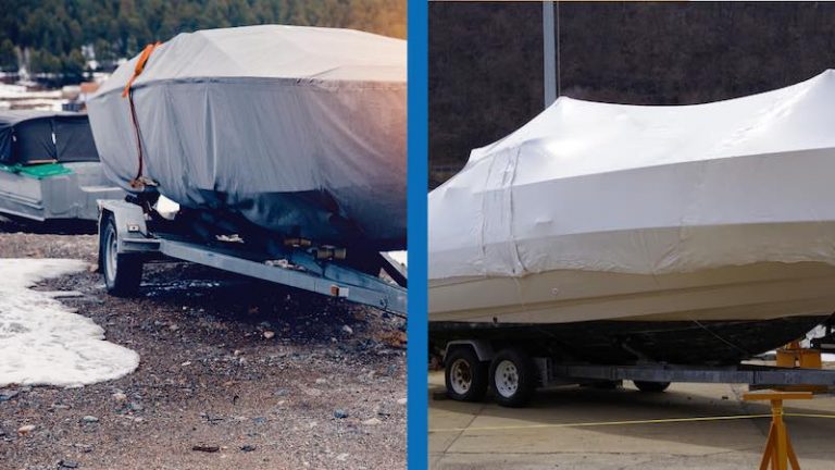 how to shrink wrap your boat like a pro - the marine lab