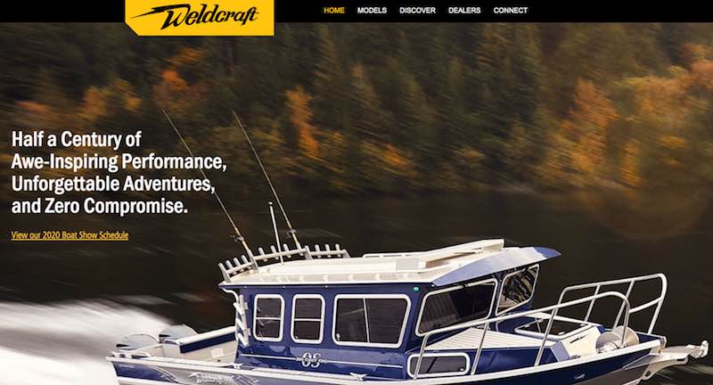 Weldcraft Marine. Designed for Living. Welded for Life